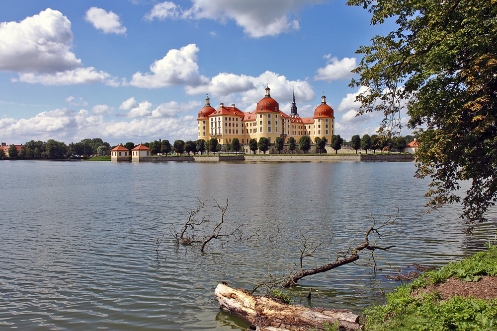 Schloß Moritzburg und  eine schöne Umgebung gehört auch dazu...