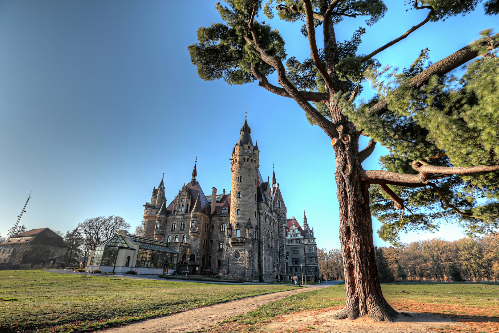 Schloss Moschen polen 