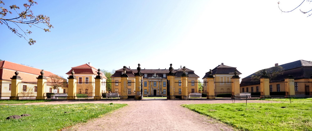 Schloss Mosigkau - Rückansicht