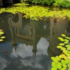 Schloss Moyland im Wasser