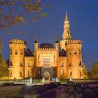 Schloss Moyland in der blauen Stunde