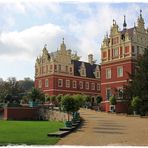 Schloss Muskau im Herbst