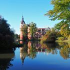 Schloss Muskau im Herbst