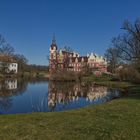 Schloss Muskau mit Spiegelung