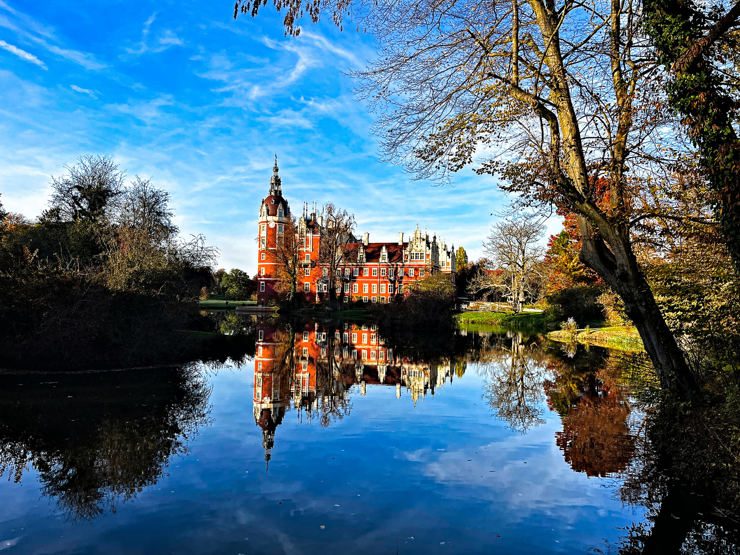 Schloss Muskau /Muskauer Park Muzakowski