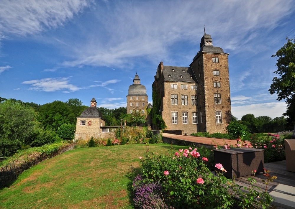 Schloss Myllendonk im August.....