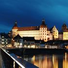 Schloss Neuburg bei Nacht