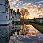 Schloß Neuhaus im Abendlicht