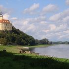 Schloss Neuhirschstein bei Hirschstein an der Elbe