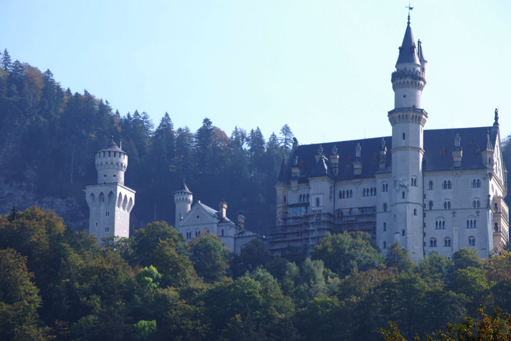 Schloss Neuschwanstein aufgenommen am 05.10.2011