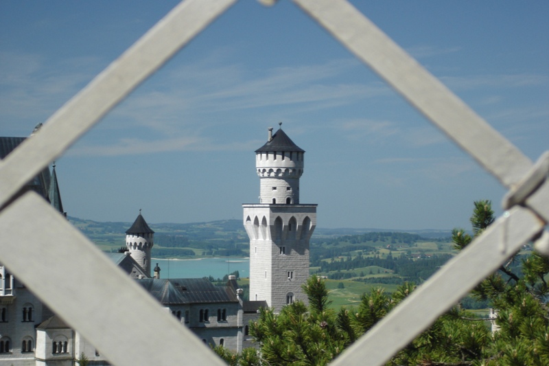 Schloß Neuschwanstein (Ausschnitt)