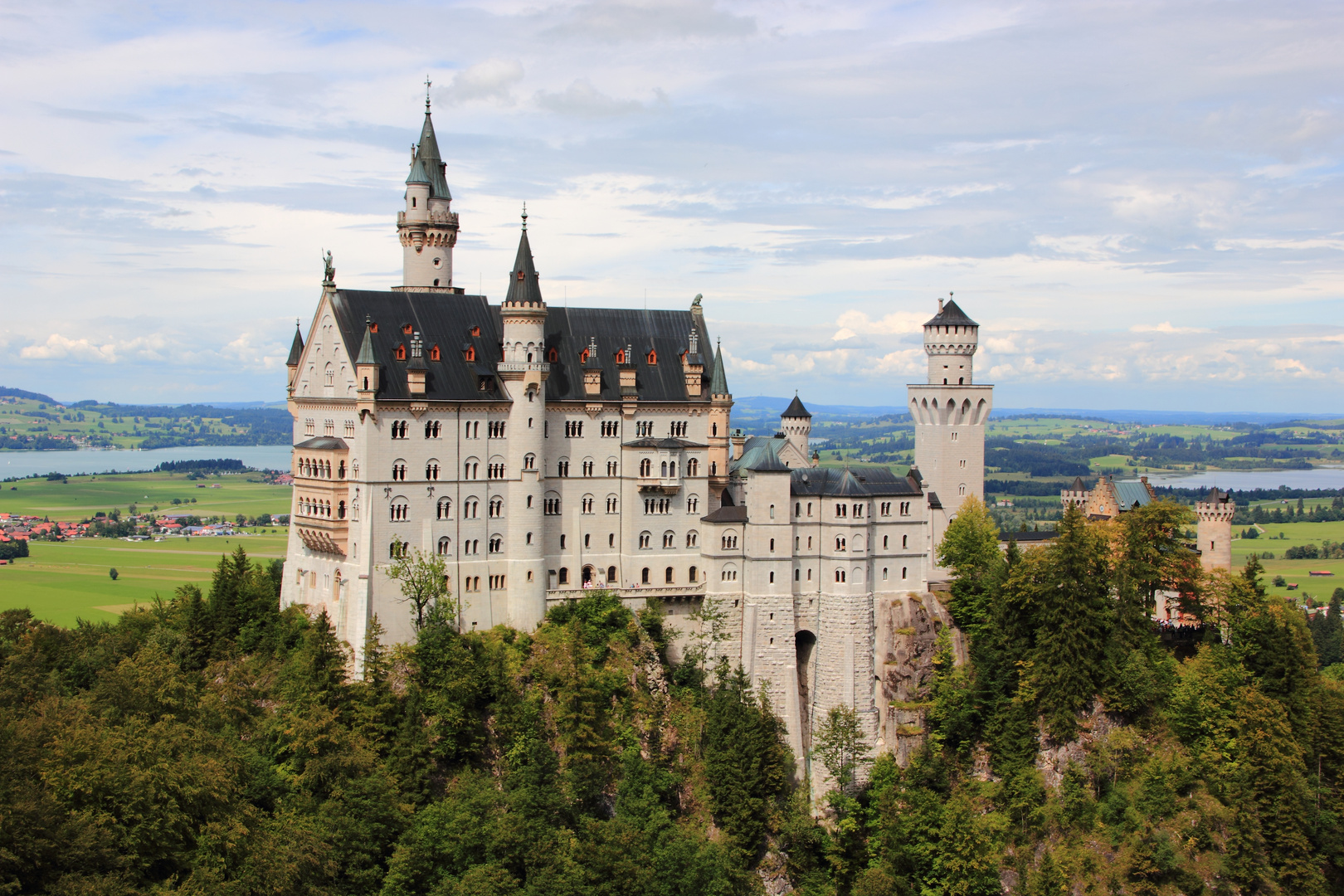 Schloss Neuschwanstein Foto & Bild | architektur, schlösser & burgen, profanbauten Bilder auf ...