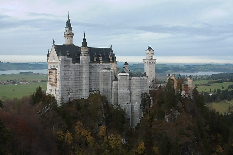 Schloss Neuschwanstein bei Füssen