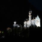 Schloß Neuschwanstein bei Nacht