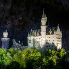 Schloss Neuschwanstein bei Nacht I