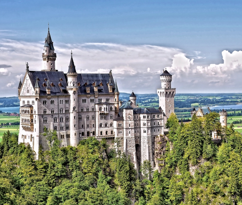 Schloss Neuschwanstein.....