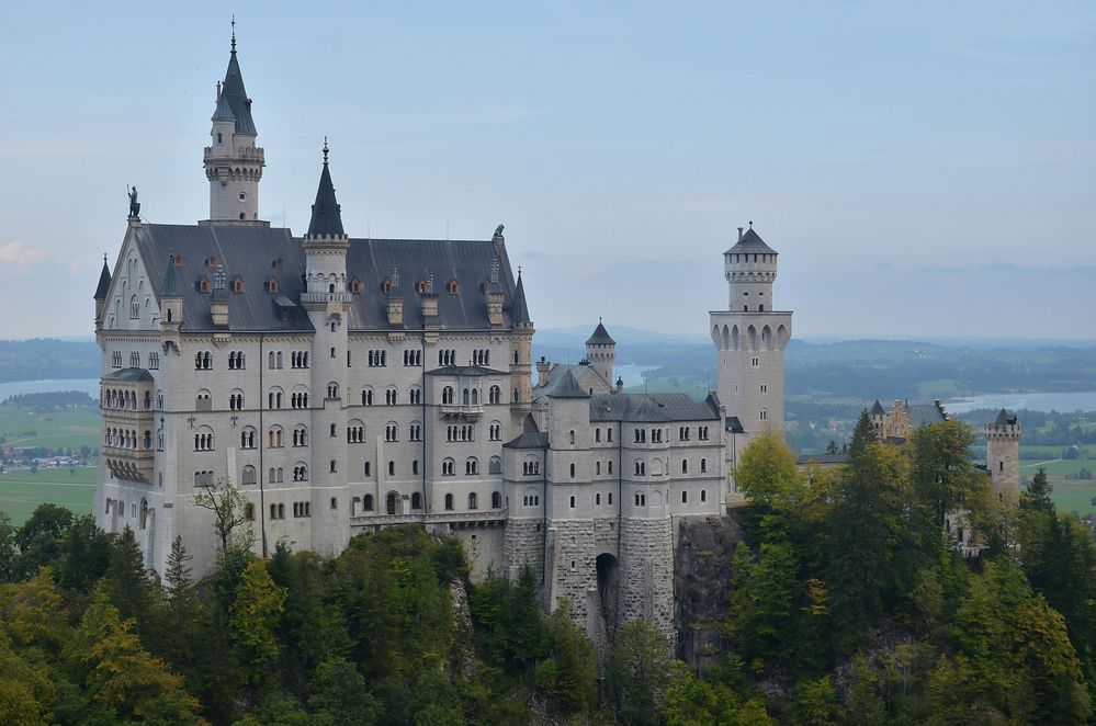 Schloss Neuschwanstein .