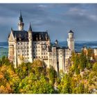 Schloß Neuschwanstein im Herbst