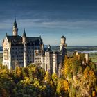 Schloss Neuschwanstein im Herbst 2019