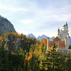 Schloss Neuschwanstein im Herbst