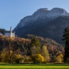 Schloss Neuschwanstein im Herbst