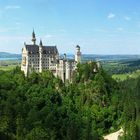 Schloss Neuschwanstein im Sommer