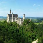 Schloss Neuschwanstein im Sommer