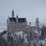 Schloss Neuschwanstein im Winter