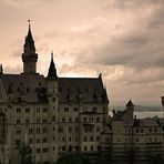 Schloss Neuschwanstein in mystischem Licht I