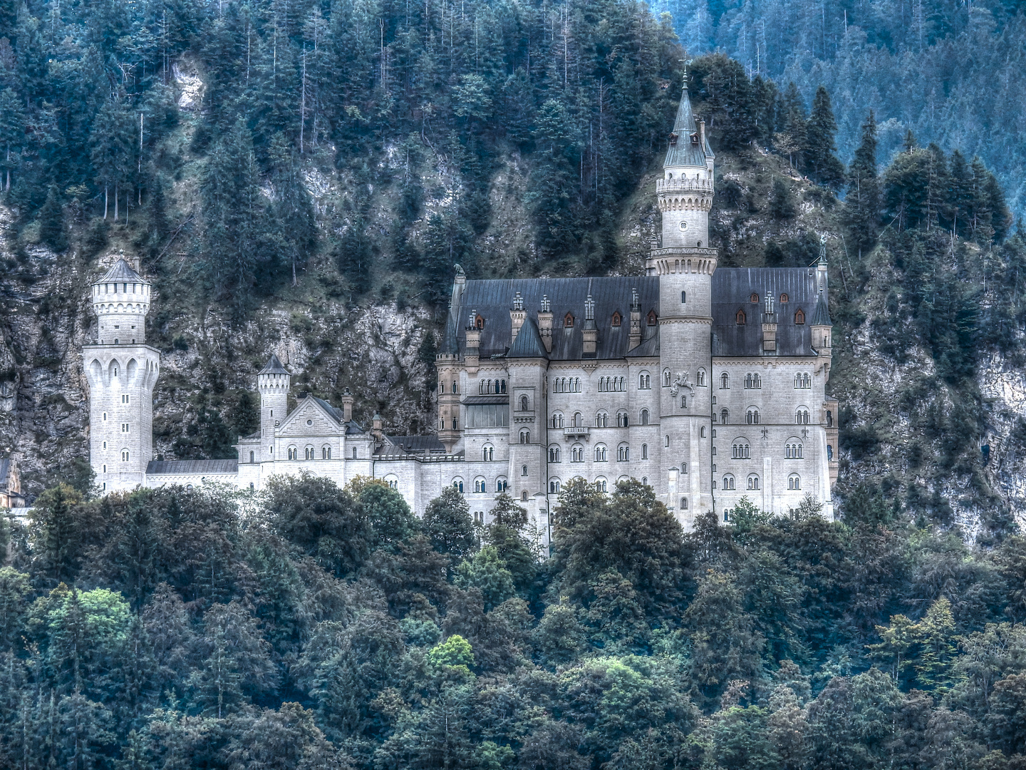 Schloss Neuschwanstein in Schwangau