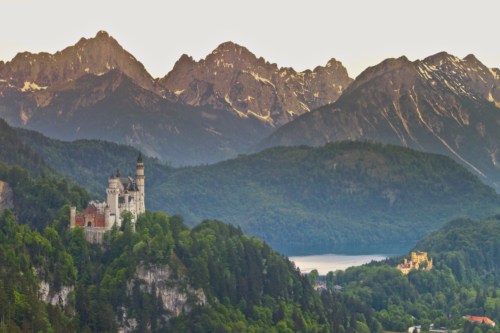 Schloss Neuschwanstein und Schloss Hohenschwangau