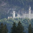 Schloss Neuschwanstein vom Forggensee