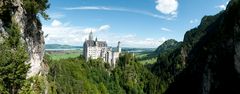 Schloss Neuschwanstein von der...