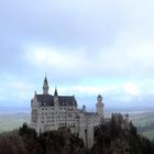 Schloss Neuschwanstein von der Marienbrücke aus gesehen ( 20.04.14 )