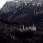 Schloss Neuschwanstein vor dem Säuling