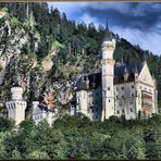 Schloss Neuschwanstein.......das Märchenschloss.......HDR