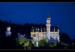 Schloss Neuschwanstein@night II