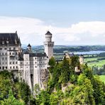 Schloss Neuschwanstein.............................Panorama