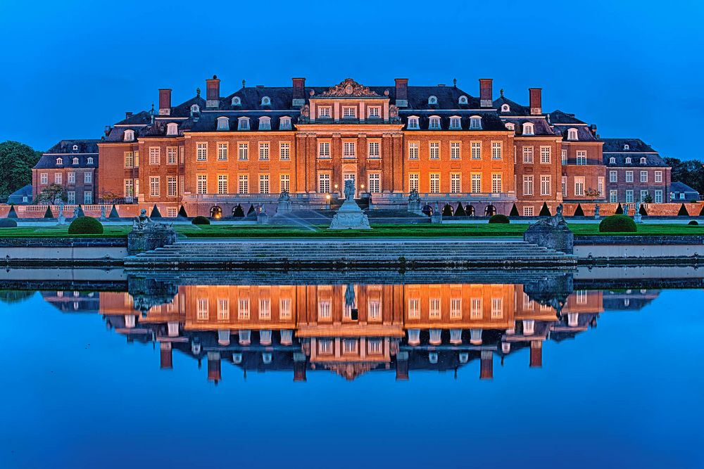 Schloss Nordkirchen Foto & Bild architektur, architektur bei nacht