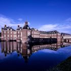 Schloss Nordkirchen abends zur blauen Stunde.