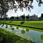 Schloss Nordkirchen im Gegenlicht. 