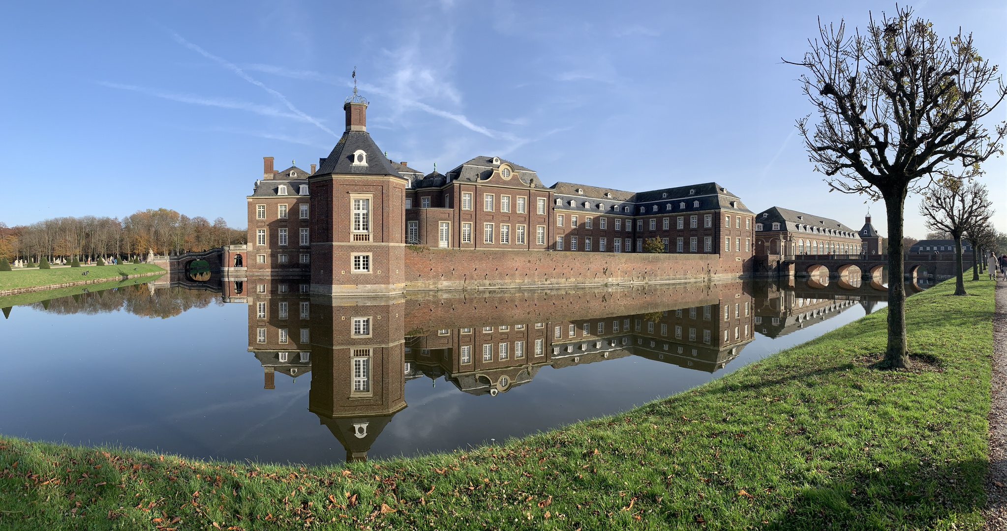 Schloß Nordkirchen im Spiegel 