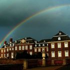 Schloss Nordkirchen mit Regenbogen