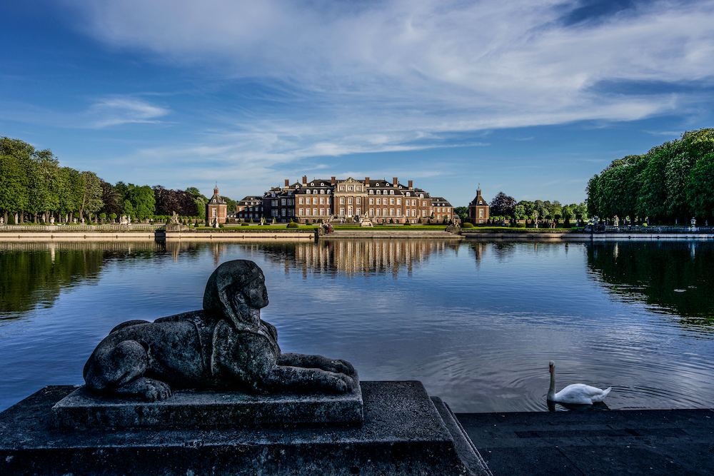 Schloss Nordkirchen mit Schwan 1