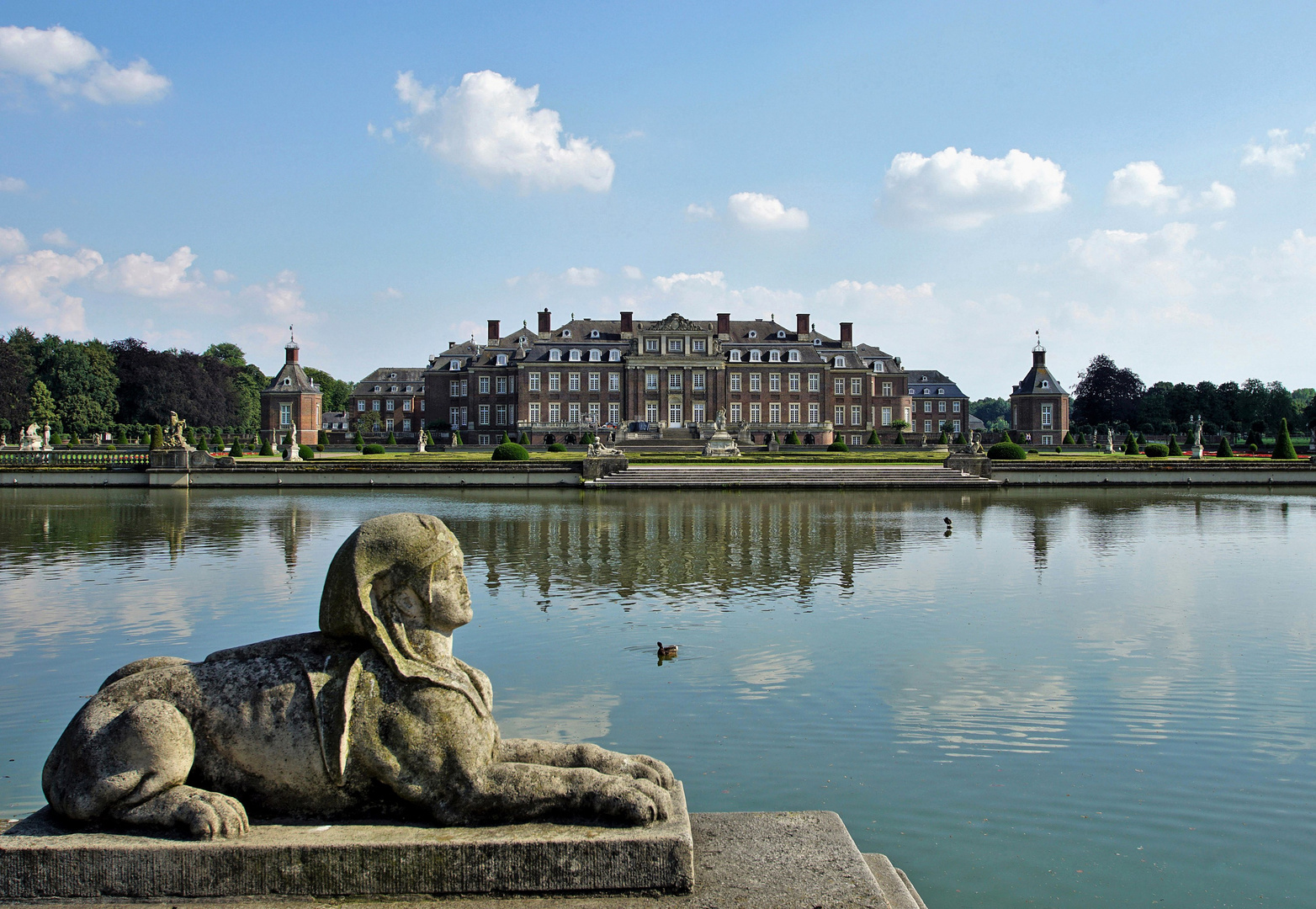 Schloss Nordkirchen mit Sphinx 2