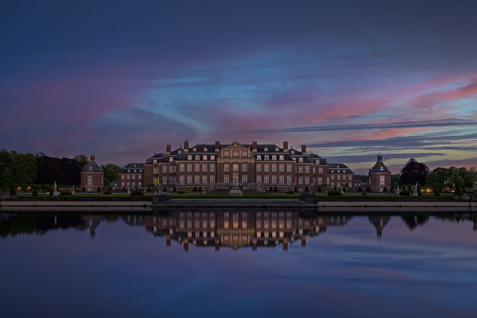 Schloß Nordkirchen zur blauen Stunde