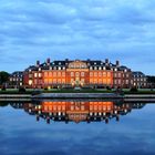 Schloss Nordkirchen zur frühen Blauen Stunde.