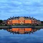 Schloss Nordkirchen zur frühen Blauen Stunde.