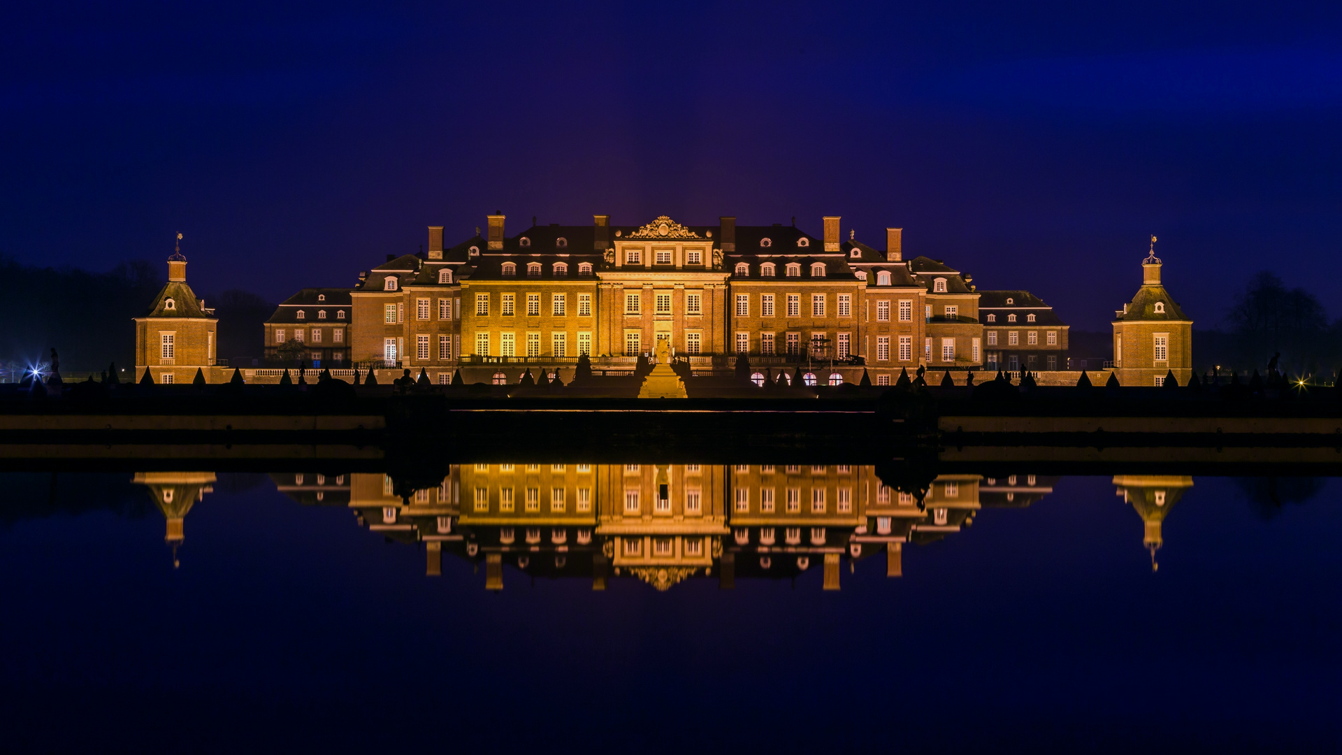 Schloss Nordkirchen zur späten blauen Stunde