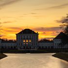 Schloss Nympenburg Sonnenuntergang